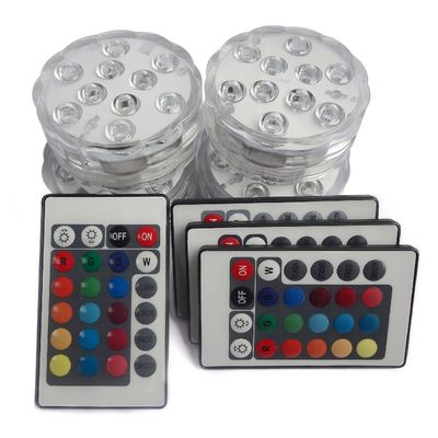 활성화되는 RGB 감지기 밤 빛 동의, 중앙 장식품을 위한 잠수할 수 있는 지도된 빛